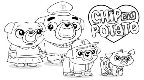 Chip and potato coloring pages. Chip y Potato - Argentina - Posts | Facebook