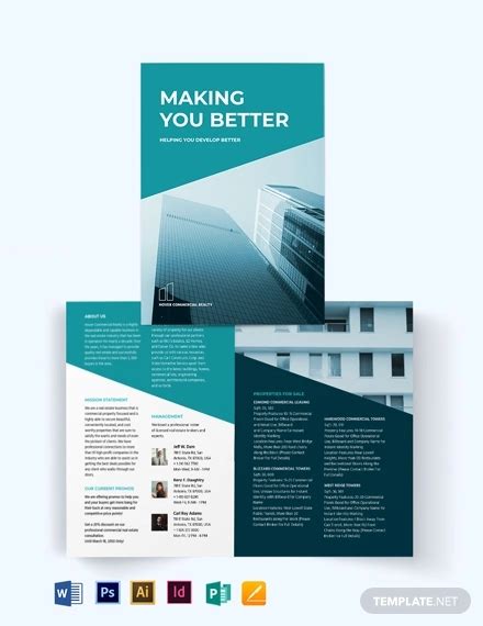 Real Estate Commercial Brochures 21 Examples Format Pdf Examples