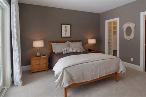 There's a gray for every room. Simple Master Bedroom with Pine Furniture - Natural Pine ...