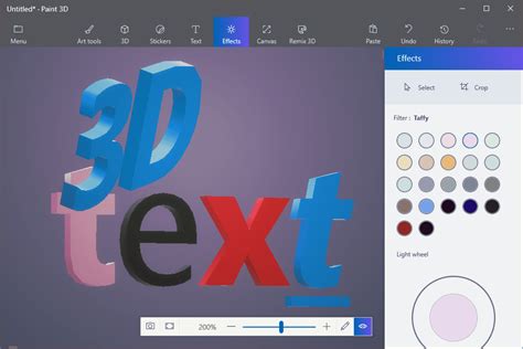 5 Maneiras De Criar Arte 3d Usando A Barra De Ferramentas Do Paint 3d