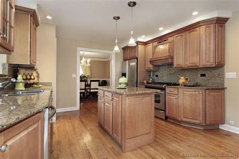 The primary purpose of combining white, green, and brown color is to bring out your kitchen as colorful and ambient. Pin by Sarah Davis on Home Decor | Light wood kitchens ...