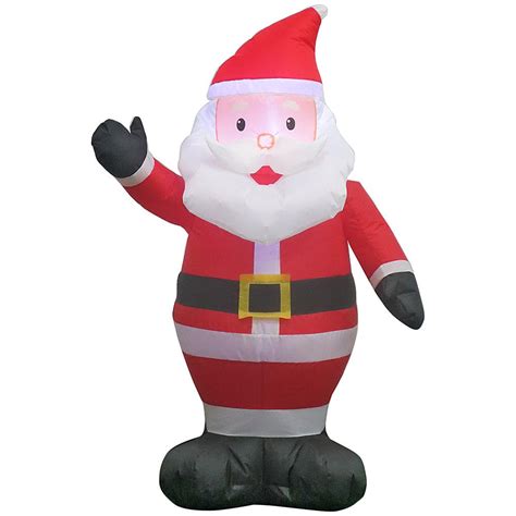 As it turns out the material is made by somerset hardwoods in kentucky and it is a cabin grade, meaning no warranty, only good enough for kids club house. Home Accents Holiday 42 in. Inflatable Airblown Santa-15289 - The Home Depot
