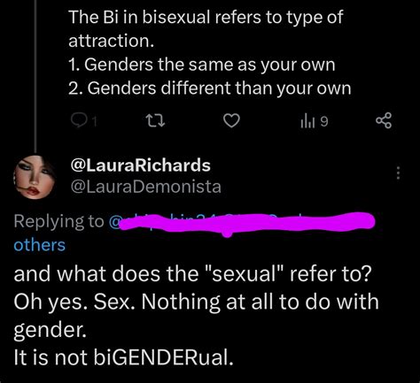 gc biphobia on twitter gender critters forever forgetting the word sex has more than one