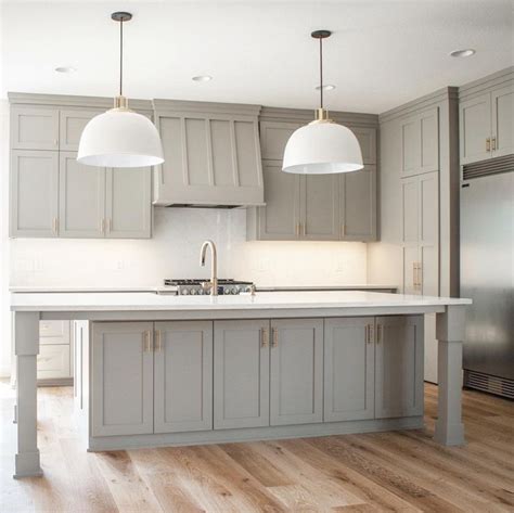 I spent a lot of time researching gray cabinets, and in the end, i found that sherwin williams dorian gray was my favorite shade. Kitchen cabinets color is Sw Dorian grey! (With images ...