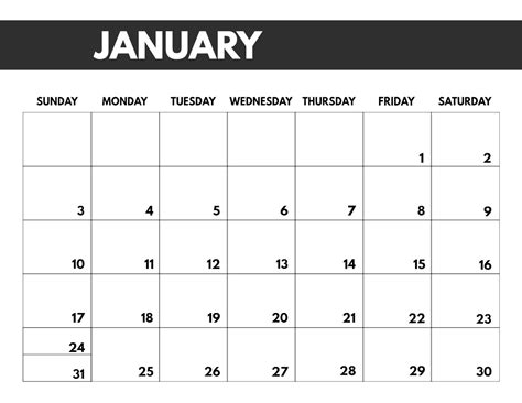 Free Bold Printable Calendars Calendar Printables Free Templates