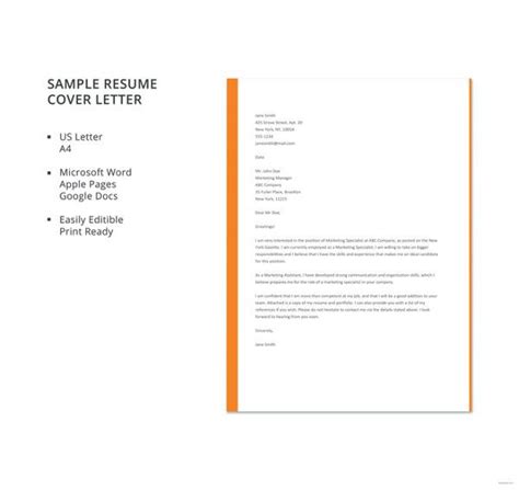 Find cover letter examples for your job search. Cover Letter Template Simple - Resume Format | Resume ...