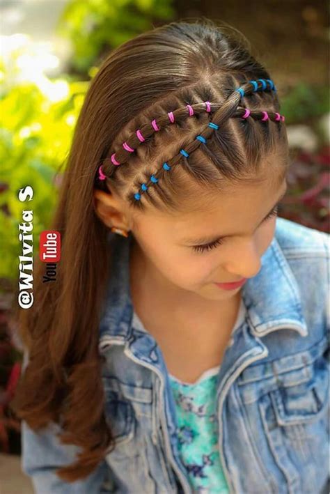 Make sure that your child likes the design and feel comfortable. 19 Super Easy Hairstyles For Girls | Hair styles, Super ...
