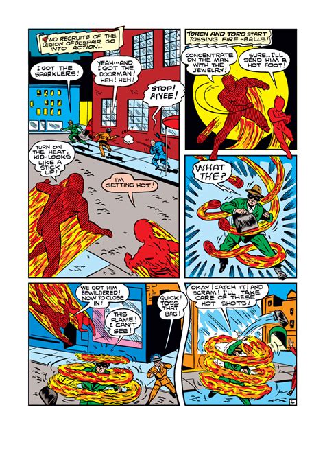 Read Online The Human Torch 1940 Comic Issue 6