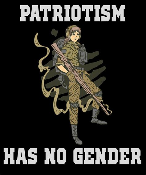 Female Soldier Tshirt Patriotism Soldiers Ladies Outfit 3 Digital Art By Benjamin Burkert