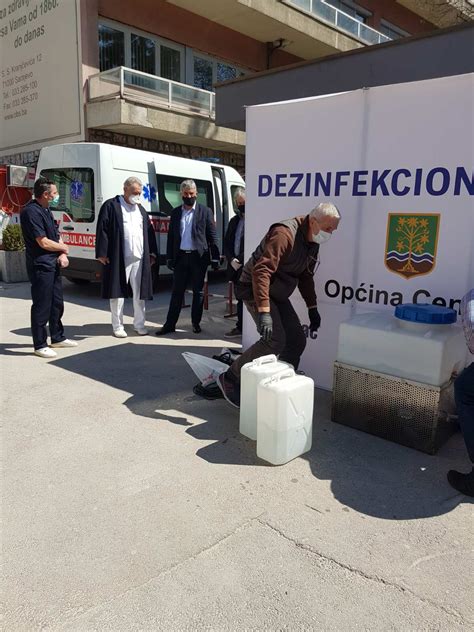Sarajevska Općina Centar donirala Općoj bolnici dezinfekcijski tunel