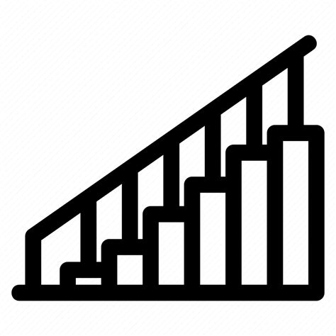 Stair Stairs Stairway Up Step Success Icon Download On Iconfinder