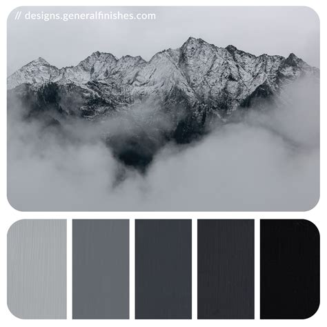 Gray Color Palette General Finishes Design Center