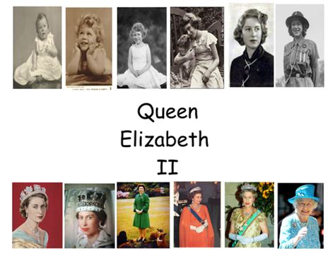 Timeline Of Queen Elizabeth Ii Ks1 By Choralsongster Uk Teaching