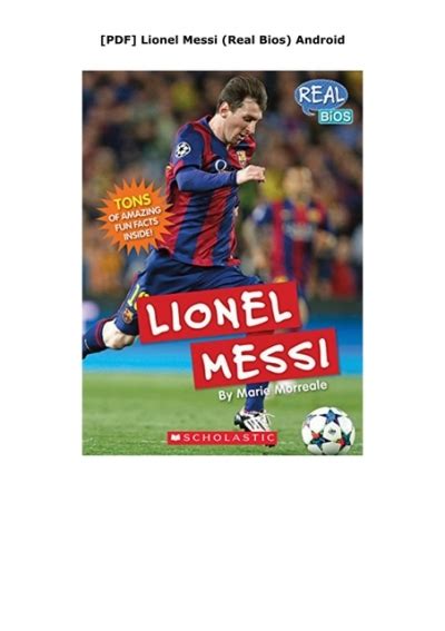Pdf Lionel Messi Real Bios Android