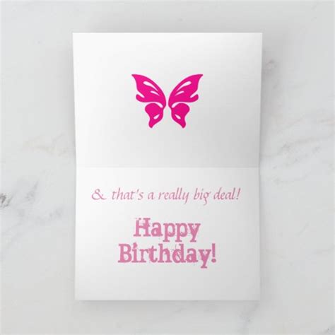 Granddaughters 15th Birthday Pink Butterfly Card Zazzle