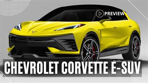 2026 Chevrolet Corvette Electric Suv Part Of The New Corvette Sub