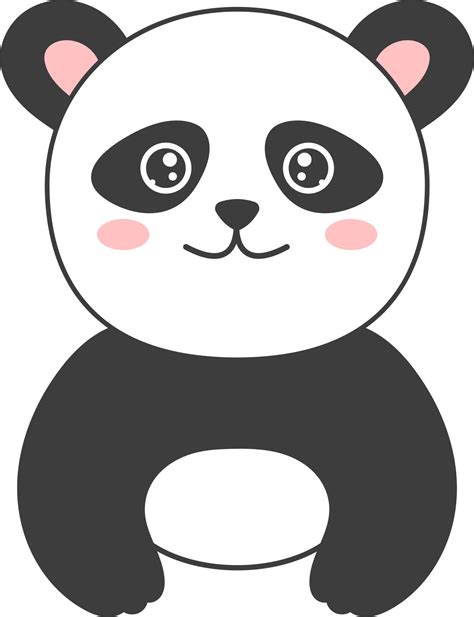 Free Pandabär Clipart Design Illustration 9399582 Png With Transparent