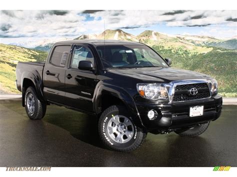 2011 Toyota Tacoma V6 Trd Double Cab 4x4 In Black 067530 Truck N Sale