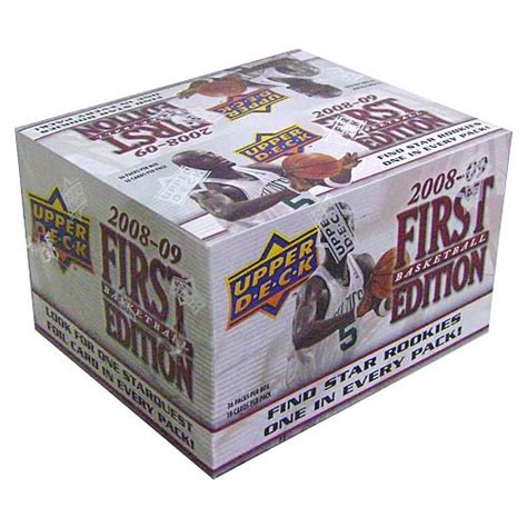 Discount99.us has been visited by 1m+ users in the past month Upper Deck 2008 First Edition Basketball Trading Cards Box