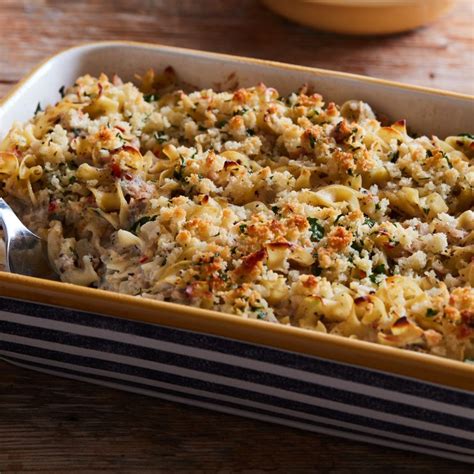 I'm not a big fan of tuna casserole but i gave this one a try, with a few modifications it came out a 5 star recipe. Tuna Noodle Casserole | Recipe in 2020 | Tuna noodle casserole, Food network recipes, Noodle ...