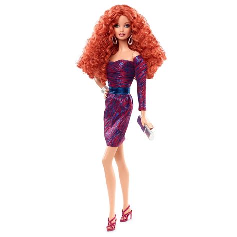 Barbie The Look City Shine Redhead Doll