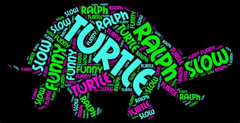 Ralph The Turtle WordArt Com