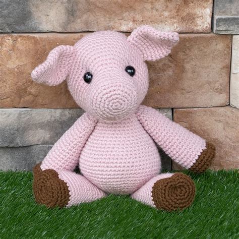 Crochet Pig Free Pattern Jess Huff