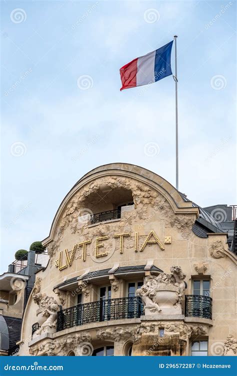 Facade Of The Lutetia Hotel Paris France Stock Image Image Of Tower