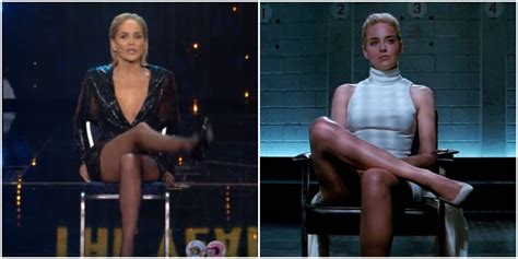 Here is a movie so outrageous and preposterous it is either (a) suicidal or (b) throbbing with a the catherine tramell role cannot be played well, but sharon stone can play it badly better than any other actress alive. Sharon Stone ricrea la famosa scena dell'accavallamento di ...