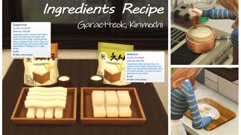 Onis Recipe Packcustom Food Mod210922 Oni On Patreon The Sims