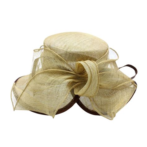 Codes promo, ventes flash, livraison offerte, trouvez le produit de chapeau capeline. Chapeau Capeline Mariage Ceremonie Sinamay (Rose, Marron ...