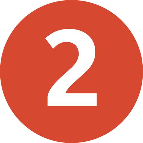 2 Number Png Pic Png All Png All