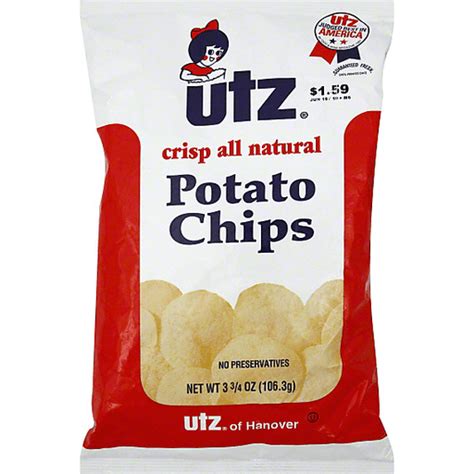 Utz Potato Chips Original Caseys Foods
