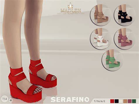 Women Shoes High Heel Sandals The Sims 4 P2 Sims4