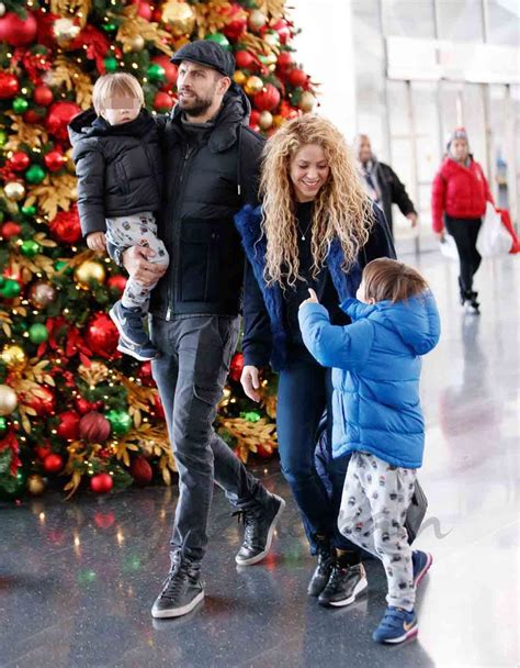 Acallando Rumores Shakira Y Gerard Piqué Vacaciones Con Sus Hijos