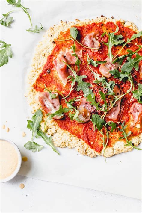 This pizza is topped with burgers, fries and. Whole30 pizza recipe made with cauliflower crust and your ...