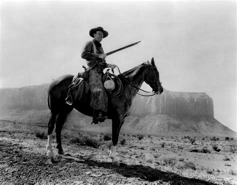 John Wayne In Monument Valley 1956 Photographic Print For Sale