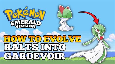 Pokemon Emerald How To Evolve Ralts Into Kirlia And Gardevoir Youtube