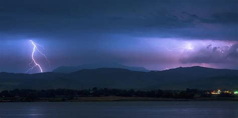Colorado Rocky Mountain Foothills Storm Panorama Photograph By James Bo
