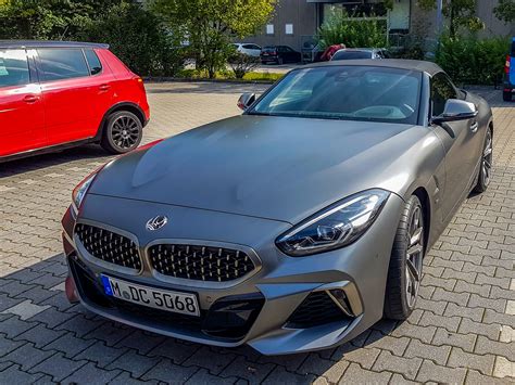 The first generation of the bmw z4 consists of the bmw e85 (roadster version) and bmw e86 (coupe version) sports cars. Real Life Photos of BMW Z4 in Grey