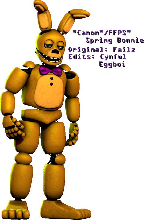 Model Edit Canonffps Spring Bonnie By Cynfulentity On Deviantart