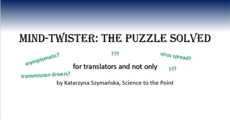 Mind Twister The Puzzle Solved