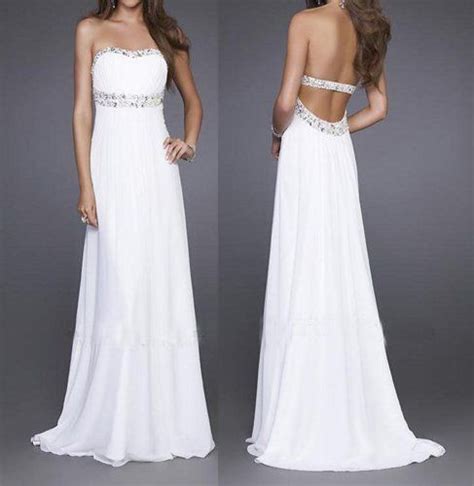 greek goddess backless prom dresses prom dresses gowns white prom dress
