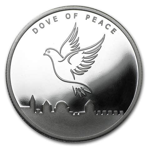 Buy 2015 1 Oz Silver Round Holy Land Mint Dove Of Peace Apmex