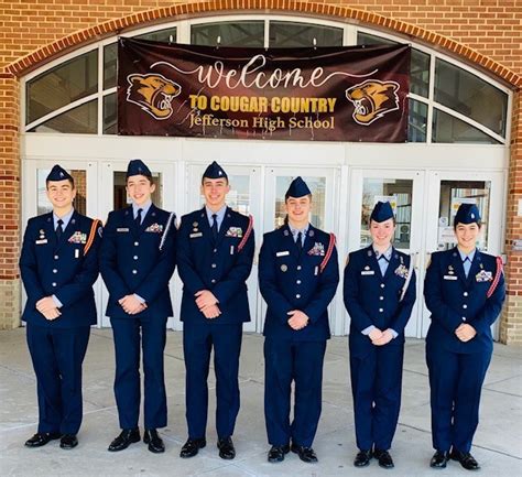 Jrotc Cadets Continue Service Jefferson High School