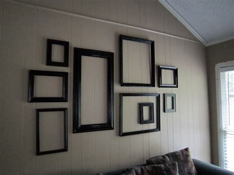 Online shopping from a great selection at home & kitchen store. Message Boards - "Home Decor: Clusters of empty frames hanging on wall." - NSBR | Frames on wall ...