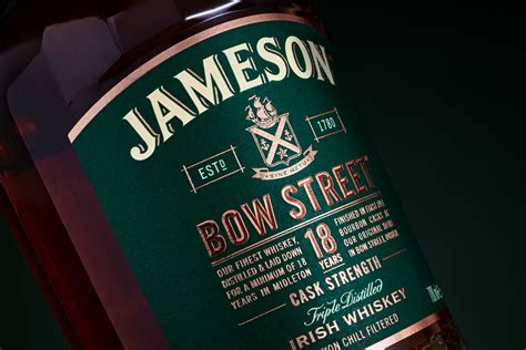 Jameson Bow Street 18 Years Old When Each Detail Tells A Story