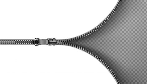 Premium Vector Zipper Open Background Illustration On Transparent