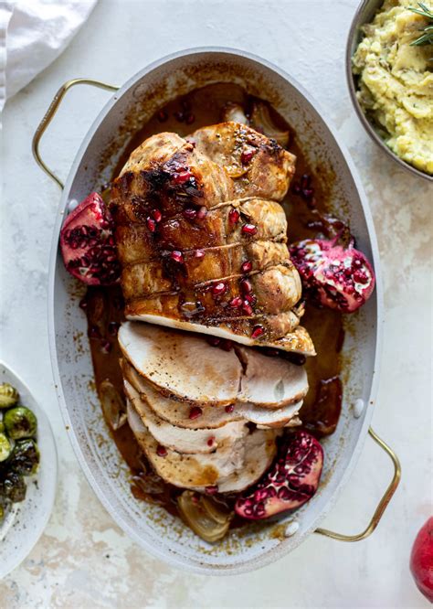Here are the main differences Pomegranate Cider Pork Loin Roast with Rosemary Smashed ...