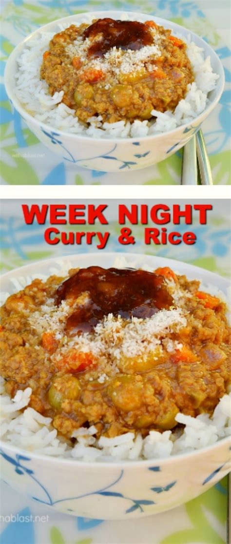 Where he covers food trends. A Simple, quick and easy recipe for a busy week night Curry and Rice using ground beef - can ...